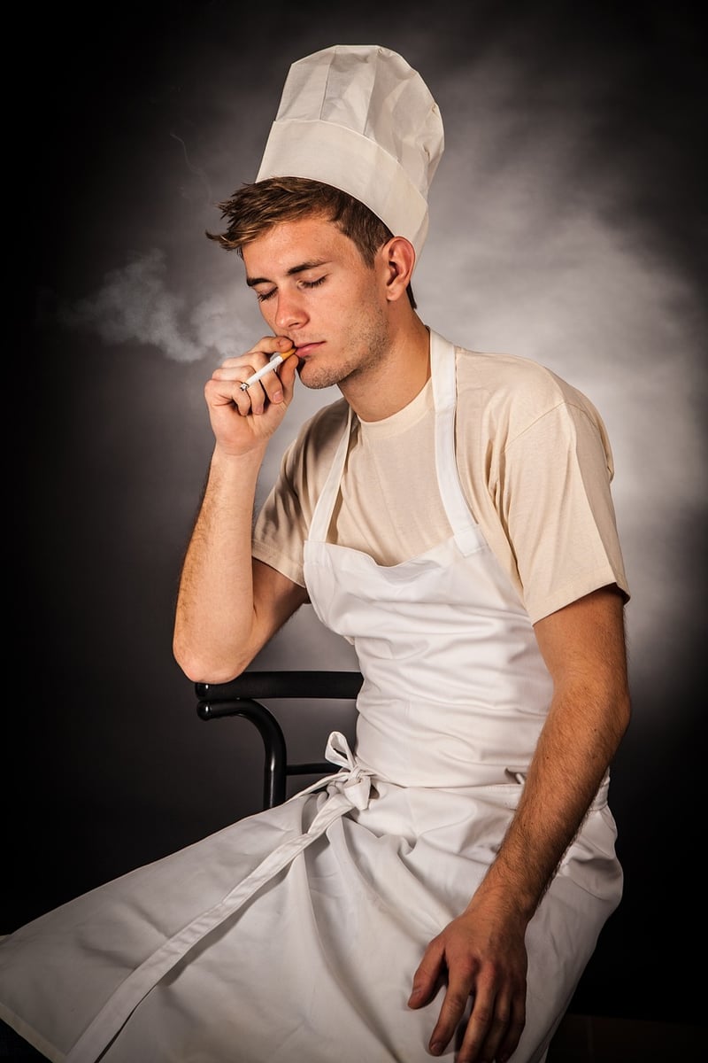 Chef cooking